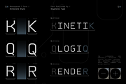GC Robuto Mono-Futuristic Monospace, a Sans Serif Font by Glyphonic (Thumbnail 6 of 16)