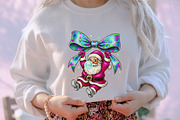 Santa Coquette Bow PNG, an Illustration by designcity5 (Thumbnail 3 of 8)