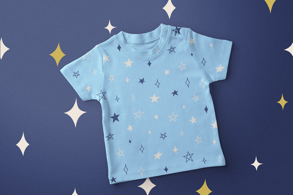 10 Stars Patterns, a Pattern Graphic by CuteDreamyDesign (Photo 5 of 8)