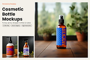 Cosmetic Bottle Mockup Bundle, a Packaging Mockup by dpi (Thumbnail 1 of 14)