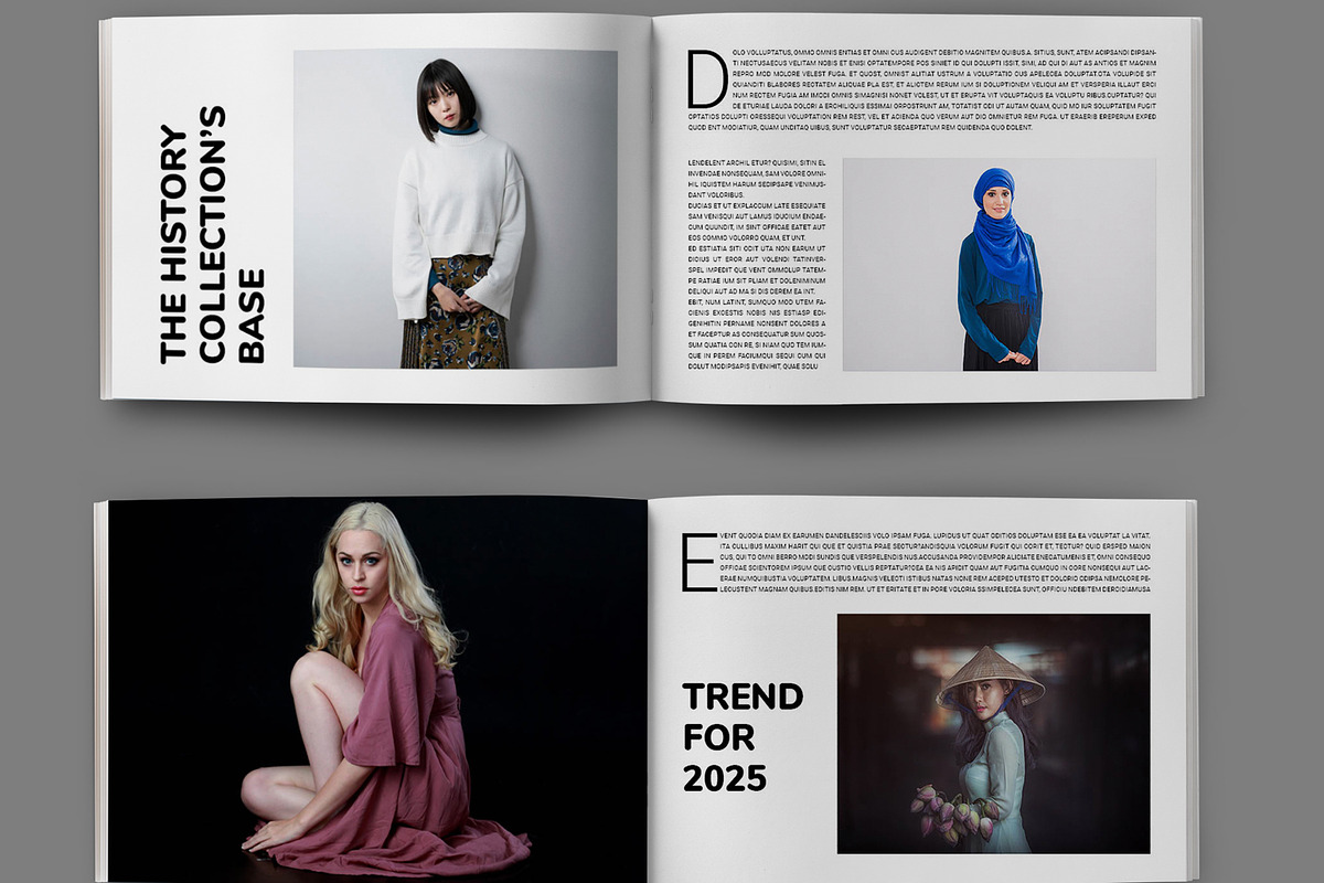 Fashion Magazine Template, a Magazine Template by MightyDesign (Photo 2 of 8)