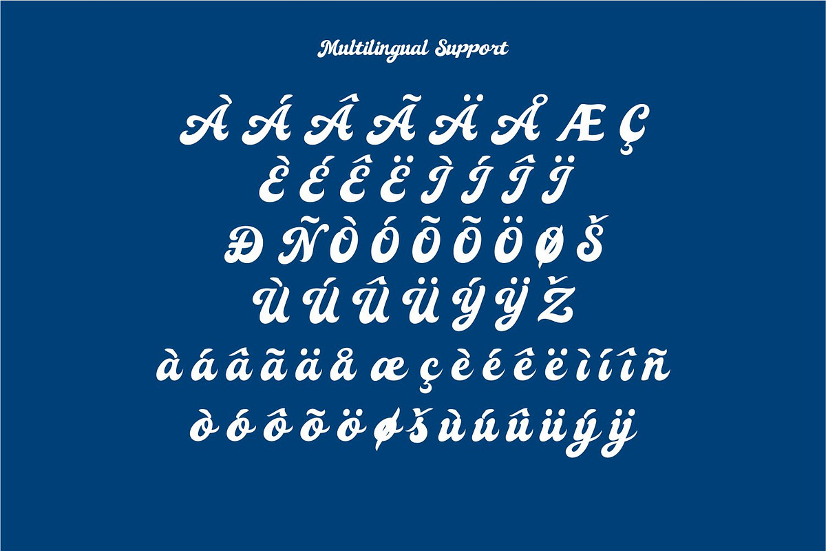 Atlanta - Bold Vintage Sports Font, a Script Font by WhymoreArt (Photo 14 of 16)