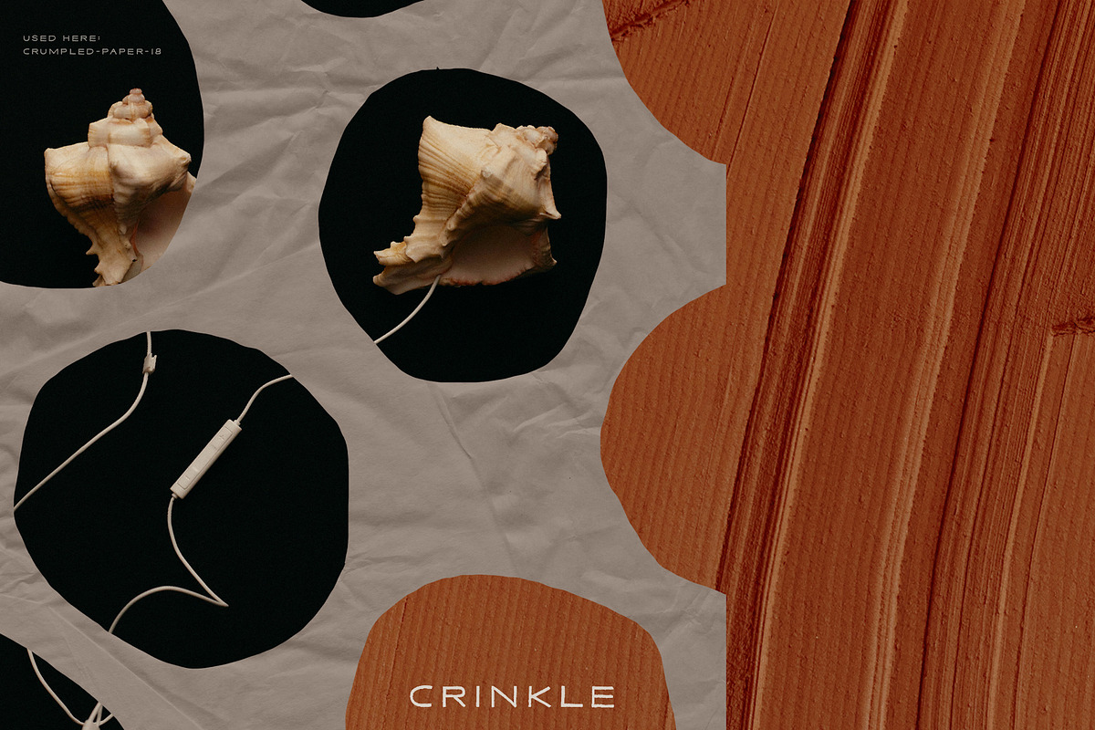 Crinkle - Crepe & Crumpled Papers, a Texture Graphic by alonahaidash (Photo 3 of 19)