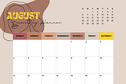 Feminine Boho Style 2024 Calendar, a Design Template by The Lone Crowd (Thumbnail 5 of 7)