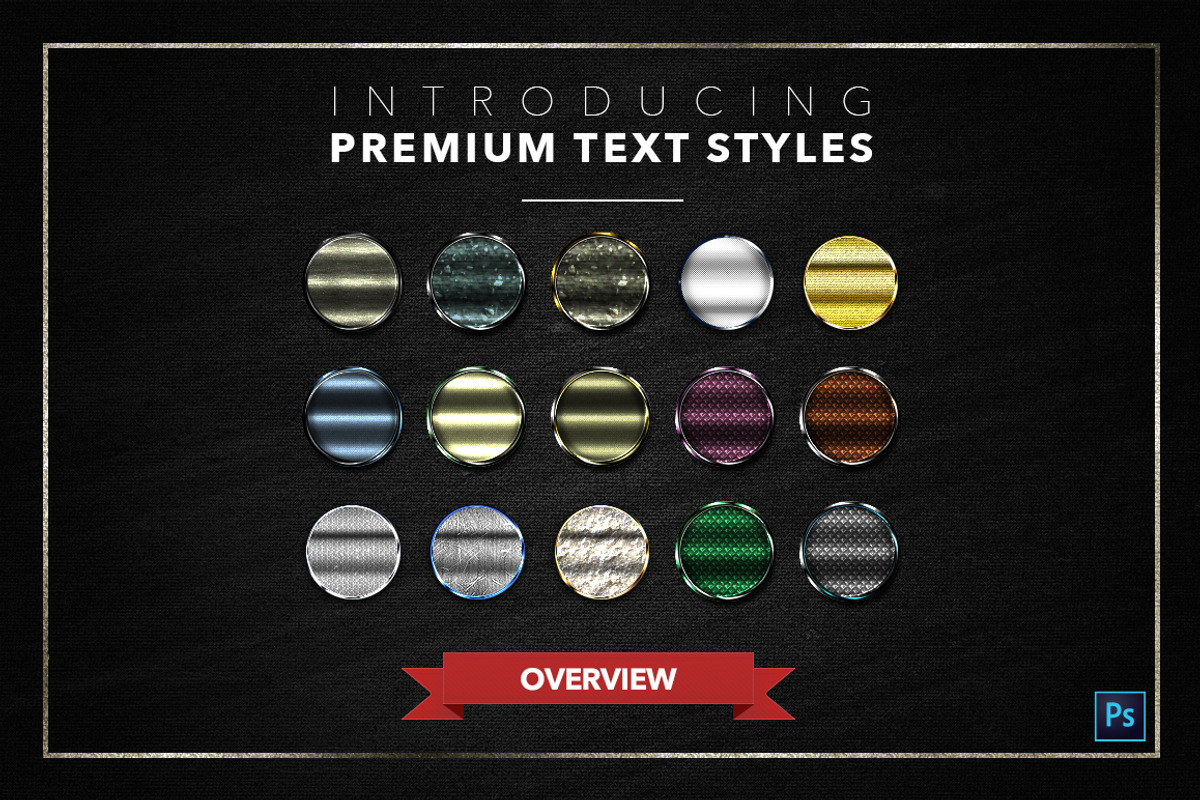 Elegance #1 - 15 Text Styles, a Layer Style Add-On by Jonas Stensgaard (Photo 18 of 18)