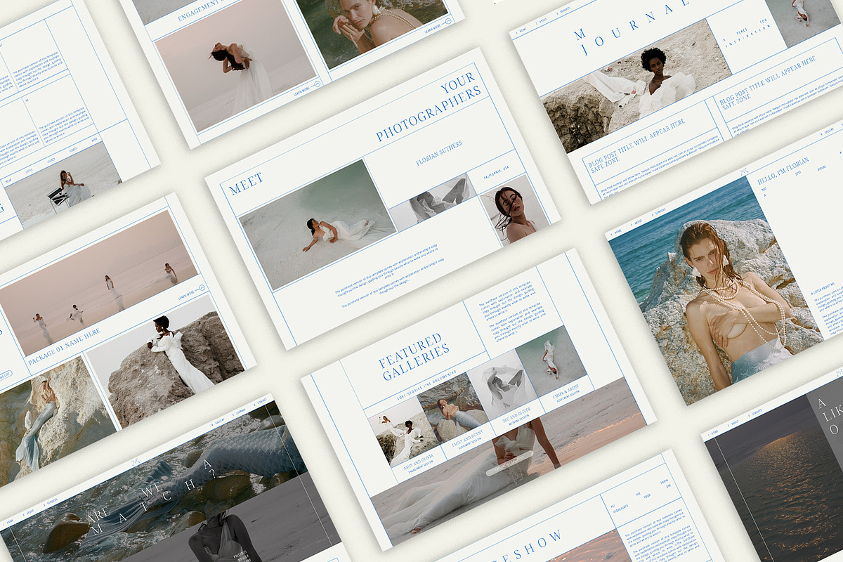 Ethereal | Showit Website Template, a Websites & App Template by Studio Leelou (Photo 2 of 11)