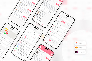 Work Planner Mobile App UI Kit