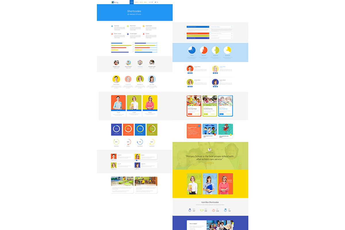 Primary - Unique Education Wordpress, a WordPress Template by Knighthemes (Photo 5 of 17)