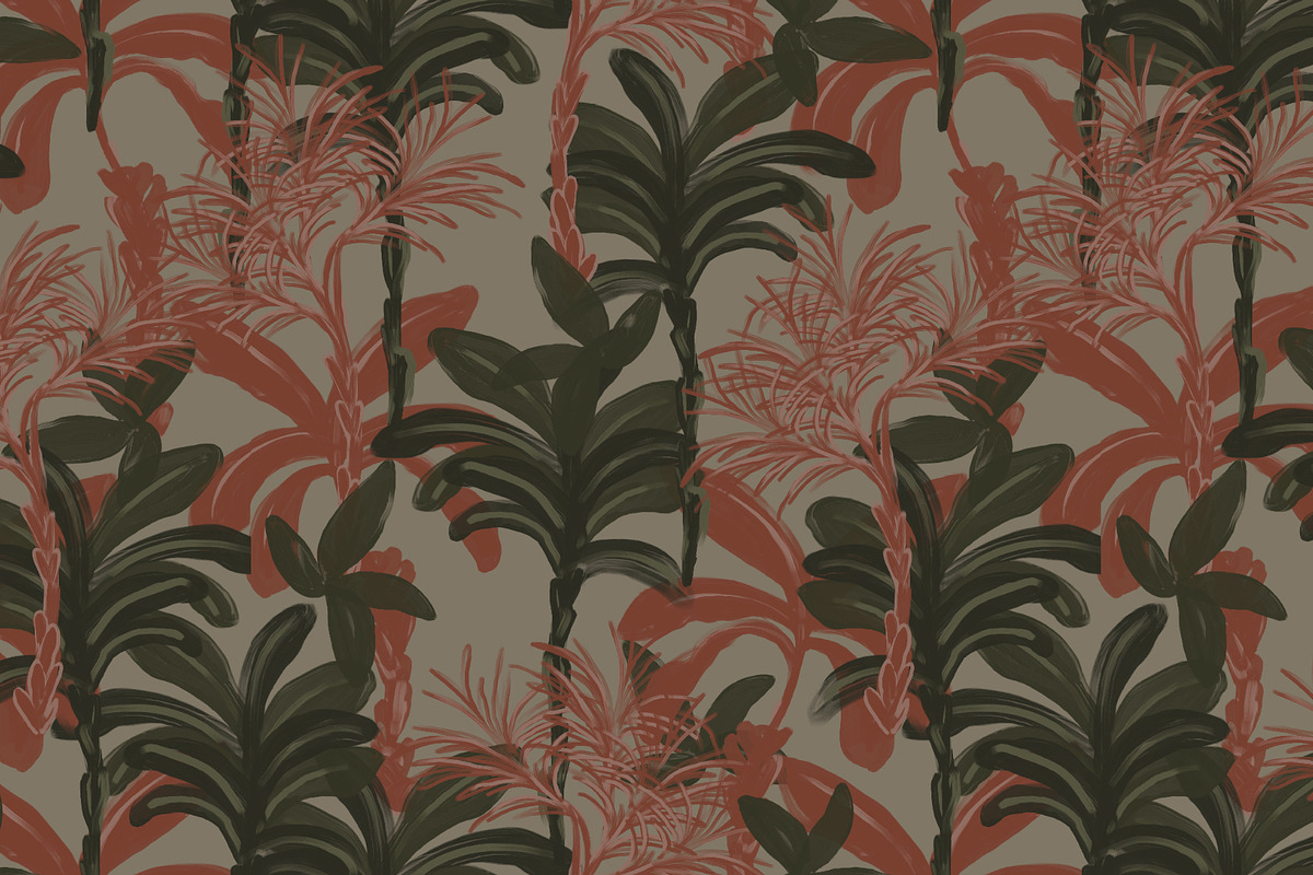 Tropicals Botanicals Palms pattern, a Pattern Graphic by Cotton Melon pattern Shop (Photo 7 of 7)
