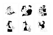 Diwali Illustration Art Set, a Seasonal Illustration by Prosymbols (Thumbnail 7 of 8)