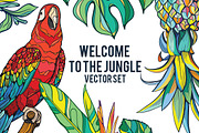 Welcome to the Jungle!, a Background Graphic by Purple Platypus (Thumbnail 1 of 7)