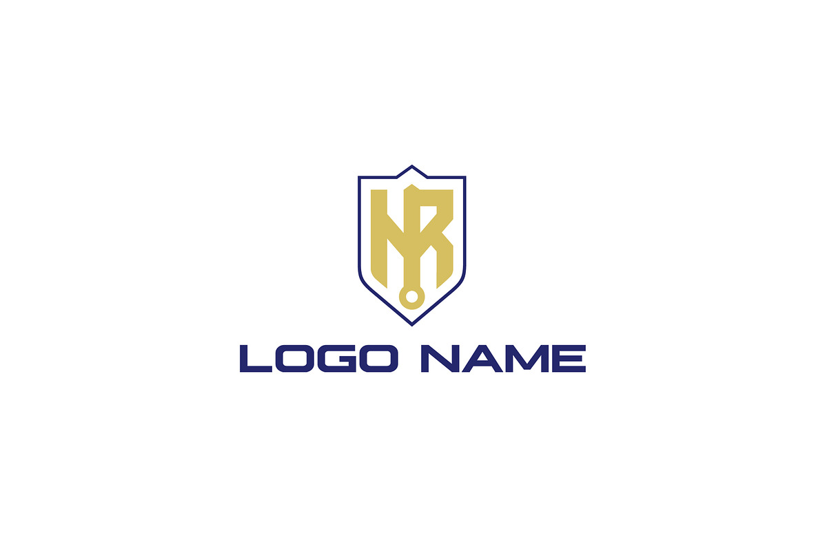 NR Shield Tech Logo, a Branding & Logo Template by Avartde Creative