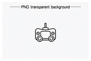 Video Gamepad Line Icons Set, an Outline Icon by Designfour (Thumbnail 5 of 7)