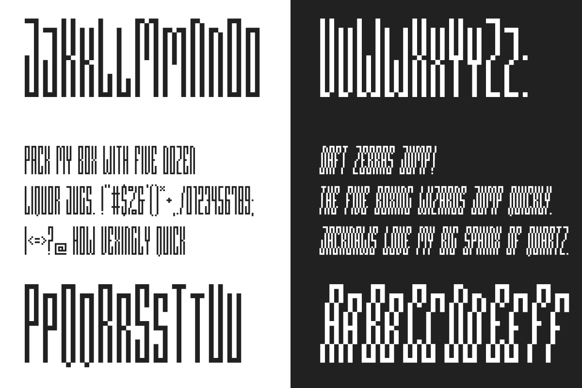 PIXELOZA 03, a Font by Fontsphere (Photo 6 of 7)