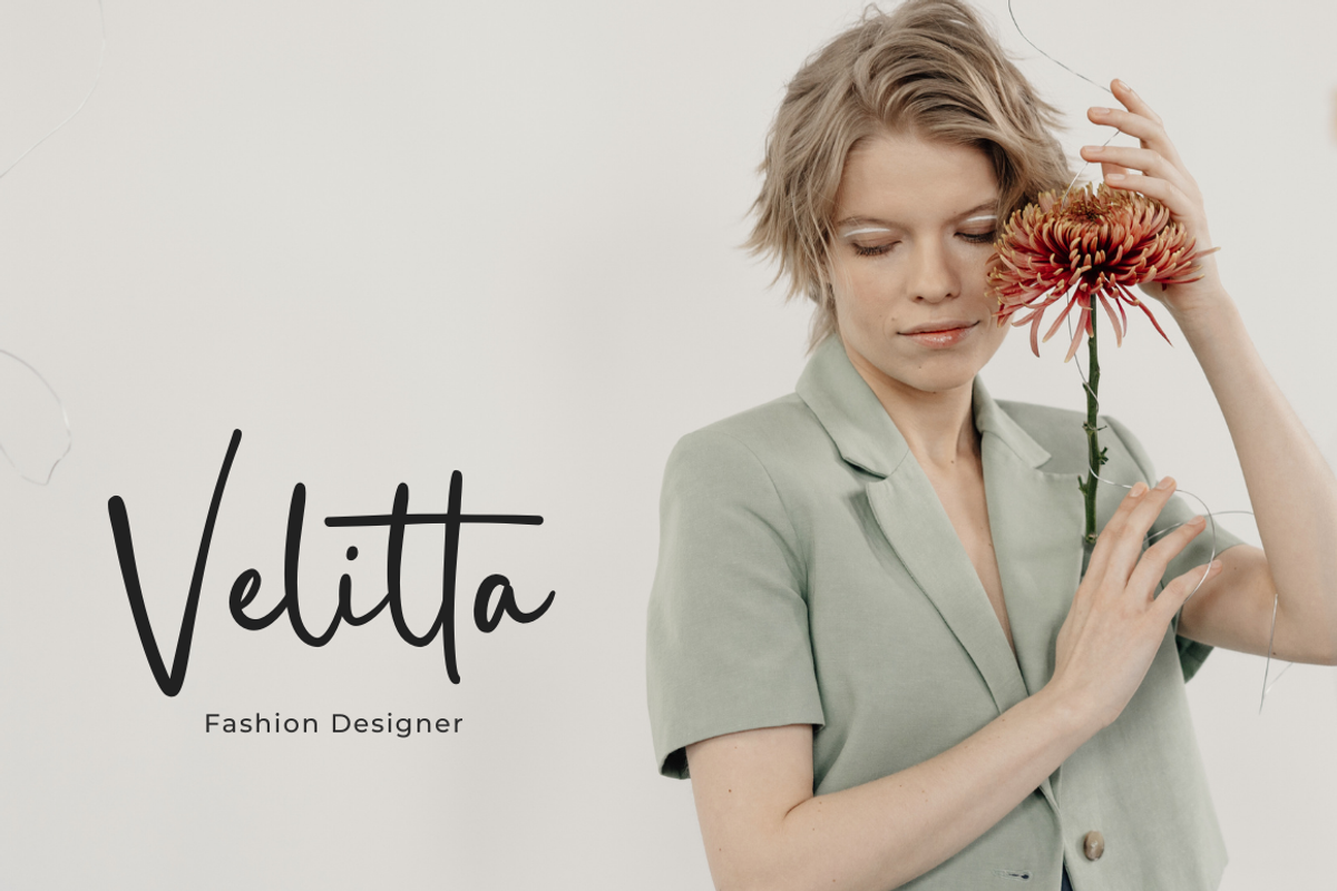 Karistand - Script Font, a Script Font by Creavibes Design (Photo 8 of 11)
