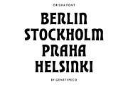 Orisha Funky Bold Font, a Sans Serif Font by Genetype (Thumbnail 5 of 8)
