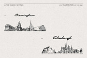 United Kingdom Skylines, a Work Illustration by TheMountBirdStudio (Thumbnail 4 of 8)