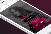 Messenger Template for iPhone, an UI Kit Template by Made by Rheon (Thumbnail 3 of 5)