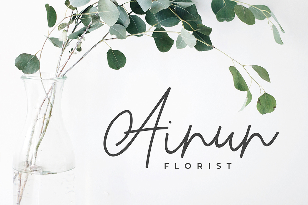 Raffithus Stylish Signature Font, a Script Font by Fikry Alfatih (Photo 4 of 10)