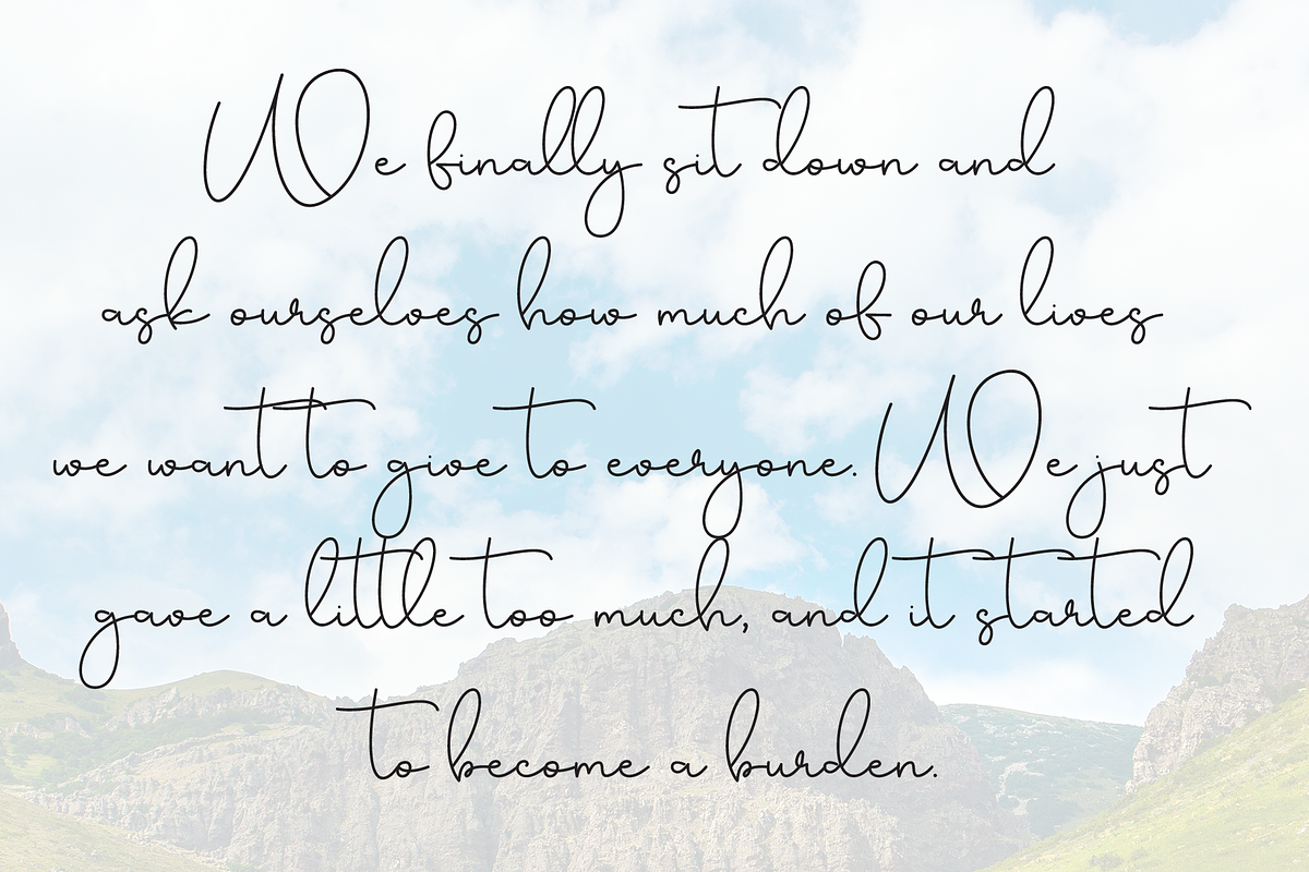 Darling Nautical | Script Font, a Handwritten Font by Scratchones (Photo 6 of 8)