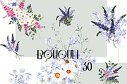 Wild Garden. Watercolor wildflowers., an Object Illustration by ma_i_vi (Thumbnail 4 of 11)