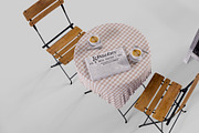Street cafe objects, a Furniture 3D Model by happy brush (Thumbnail 6 of 10)