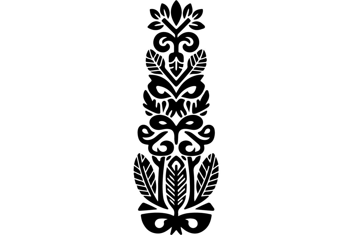 Decorative Flower Panel Vector, an Object Graphic by Designer_Momina (Photo 1 of 19)