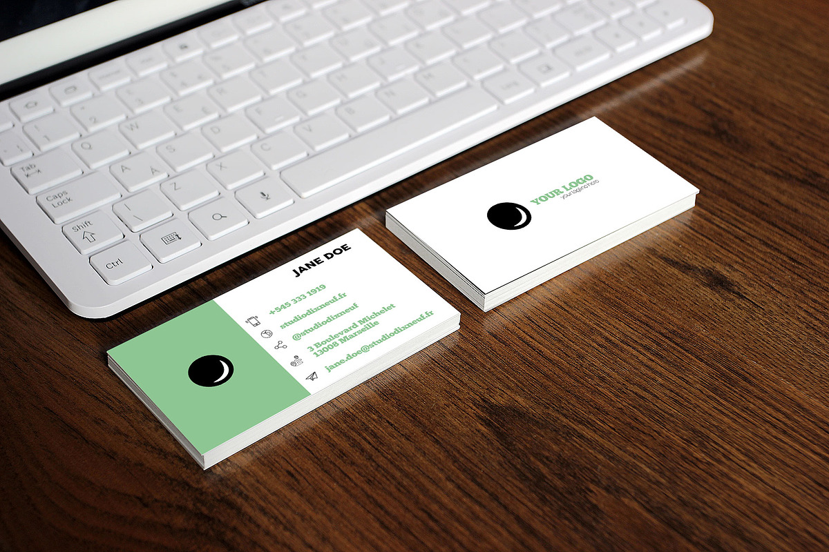 Professional Business Card, a Business Card Template by Studio 19 (Photo 1 of 7)