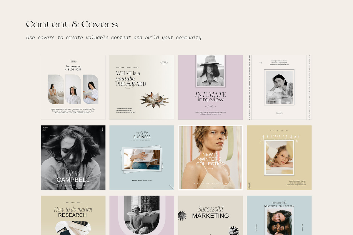 NAROK | 6 in 1 Course + Coach Bundle, a Social Media Template by Wildnun Studio (Photo 44 of 69)