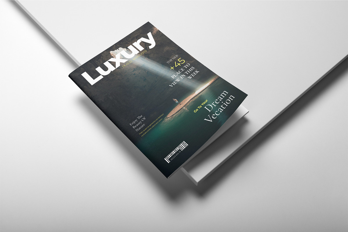 Luxury Travel Magazine Template preview 2