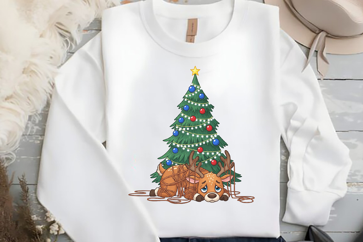 Funny Christmas PNG, an Illustration by Black Bird Studio (Photo 2 of 4)