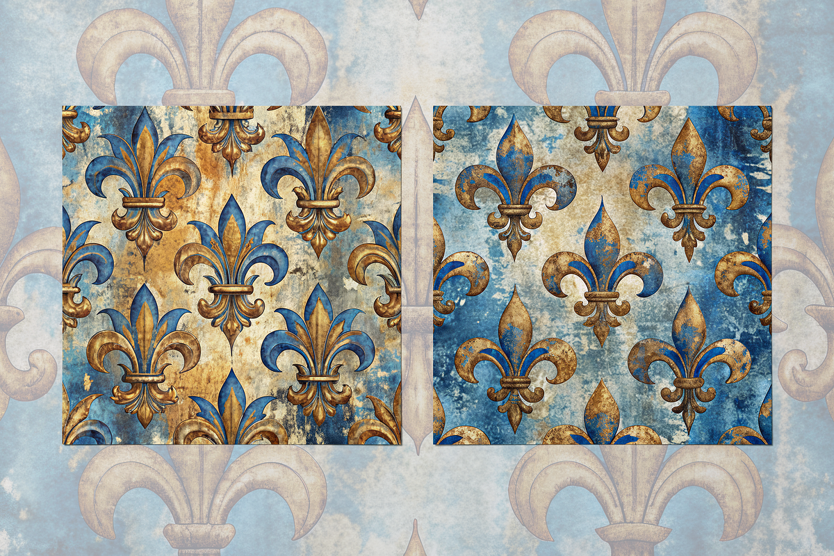 Imperial Impressions Seamless Patterns
