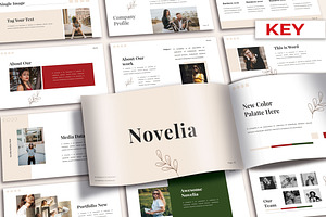 NOVELIA - Keynote Template