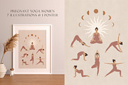 YOGA woman collection, a Healthcare Illustration by Alisovna (Thumbnail 11 of 18)