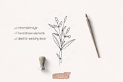 Organic shapes, botanical forms, a Decorative Illustration by JuDesign (Thumbnail 4 of 13)