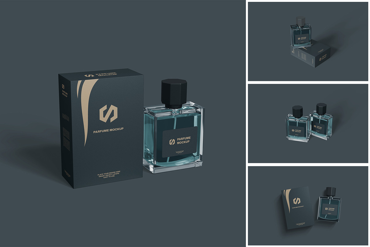 Perfume Mockup, a Product Mockup by MrLetters (Photo 1 of 5)