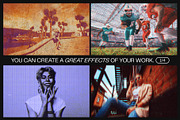 12 Photo Effect Templates, a Layer Style Add-On by iDoodle Studio (Thumbnail 3 of 6)