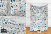 Cute Cats Seamless Pattern, a Wallpaper Graphic by Irina Ostapenko (Thumbnail 5 of 5)