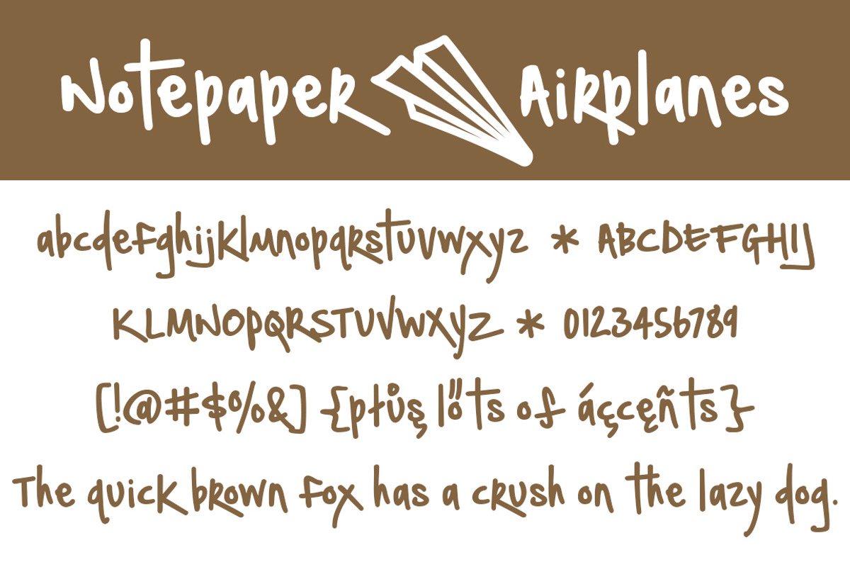 Notepaper Airplanes preview 2