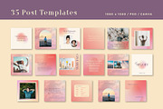 Instagram: Soft Dreams, a Social Media Template by Liseno Designs (Thumbnail 2 of 8)