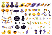 Halloween spooky collection, a Seasonal Illustration by Vectorwins Premium Shop (Thumbnail 4 of 4)