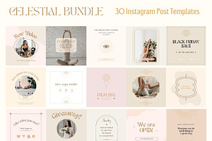 Celestial Instagram Post Templates