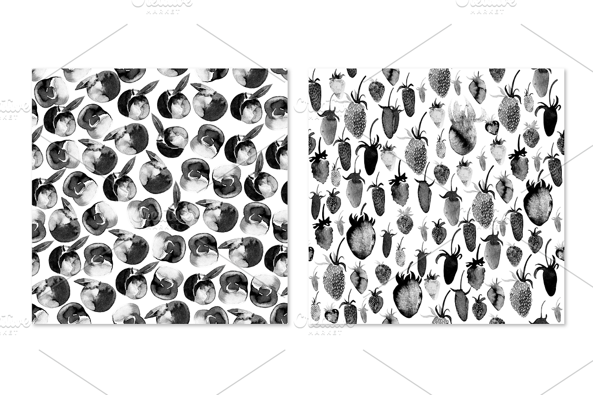 INK DREAMS: BLACK & WHITE PATTERNS, a Pattern Graphic by HANNA V (Photo 9 of 9)