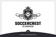 Soccer Crest Logo Template, a Branding & Logo Template by LOGOMAGINE (Thumbnail 13 of 13)
