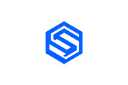 Minimal Modern Letter S Logo, a Branding & Logo Template by Vectorium Studio (Thumbnail 1 of 9)