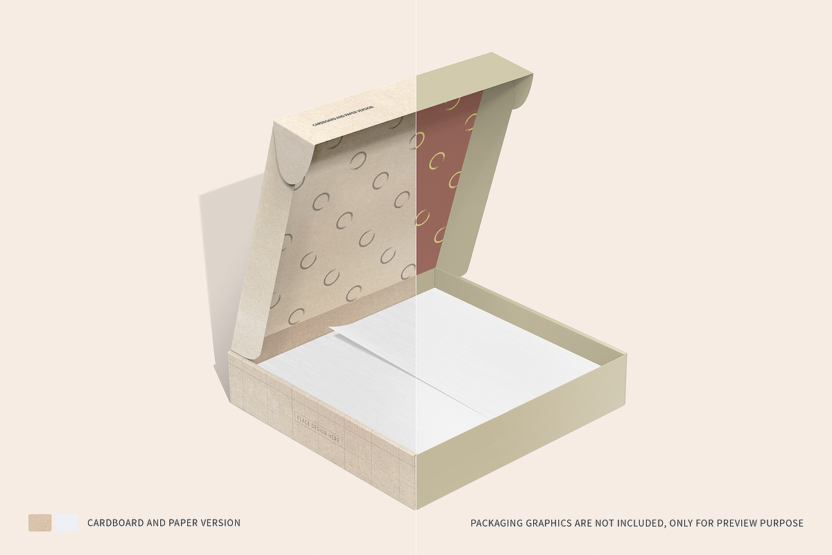 Mailing Box Packaging Mockups, a Merchandise Mockup by shaikerintu (Photo 10 of 12)