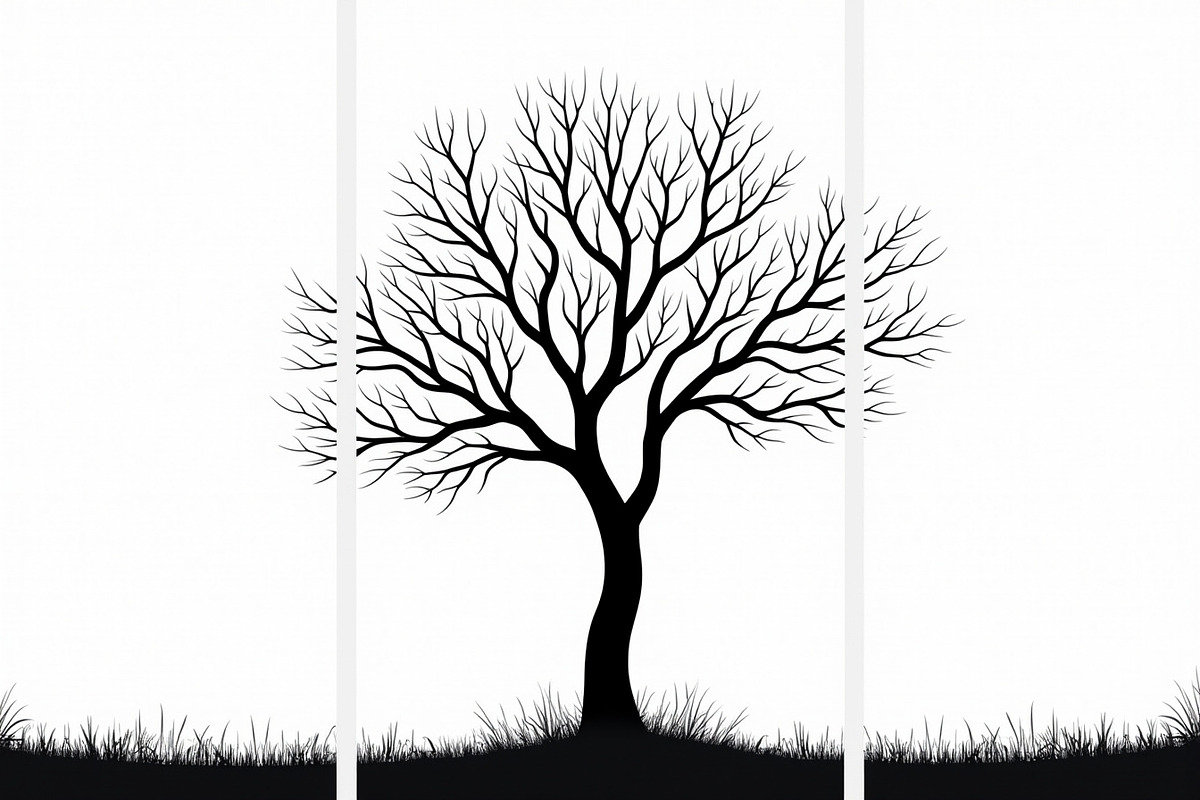 Multi-Panel Tree Silhouette Laser, a Graphic by Creativeshirt (Photo 6 of 9)