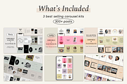 Instagram Carousel Bundle, a Social Media Template by Bonumo (Thumbnail 2 of 24)