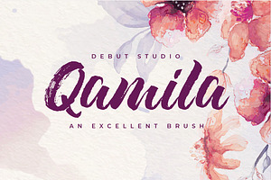 Qamila Brush Script