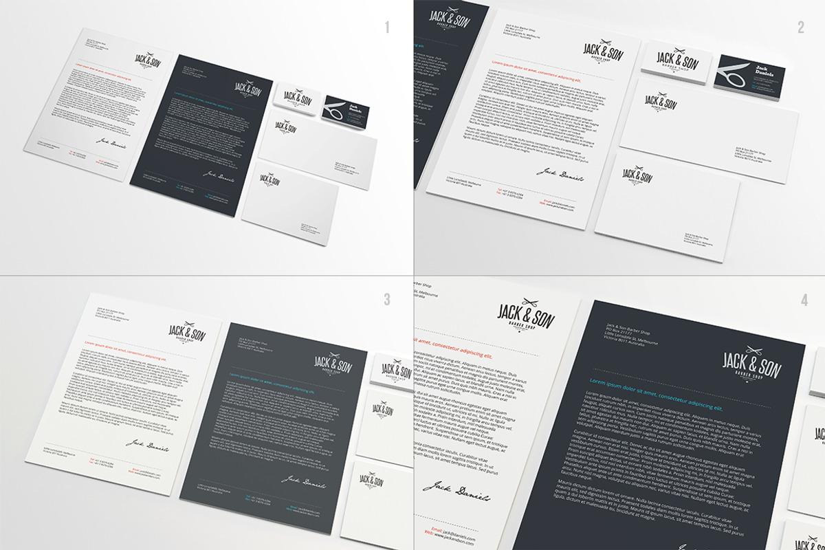 Easy Stationery Mock-ups, a Mockup by CleanLines (Photo 3 of 5)